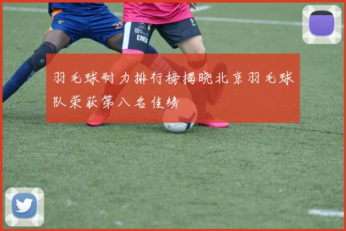 羽毛球耐力排行榜揭晓北京羽毛球队荣获第八名佳绩