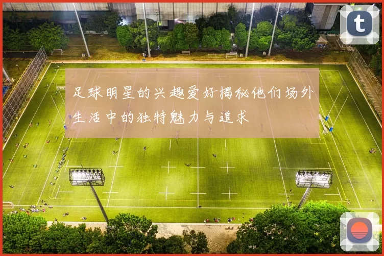 足球明星的兴趣爱好揭秘他们场外生活中的独特魅力与追求