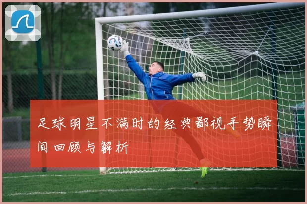足球明星不满时的经典鄙视手势瞬间回顾与解析
